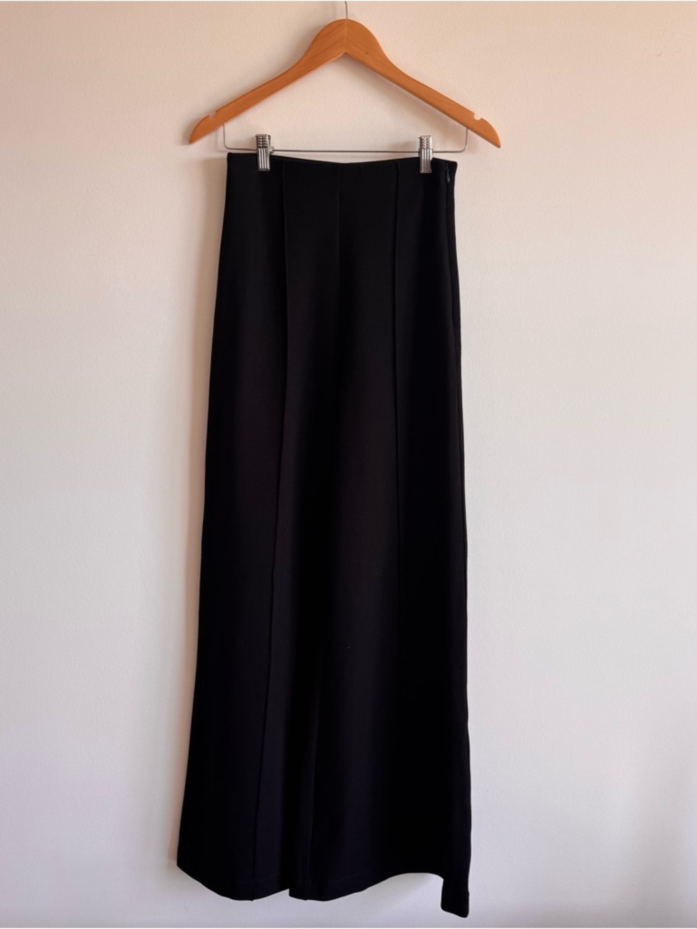 Quince | Ultra Stretch Ponte Super Wide-Leg High-Rise Pants in Black ~ Small - Picture 7 of 12